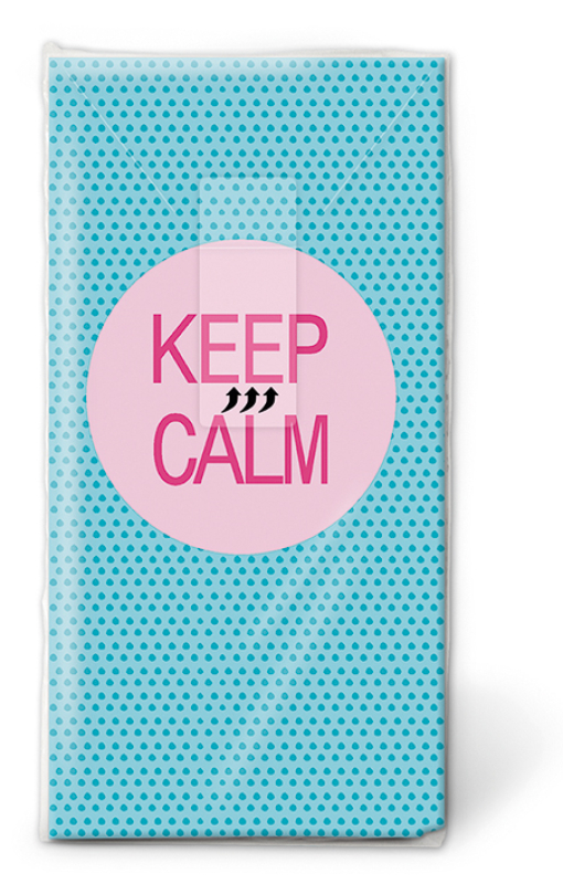 Keep Calm Taschentücher geschenkexpress.ch