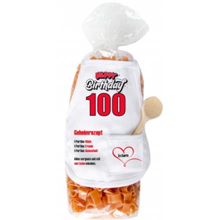 100.Geburtstag Herz Pasta