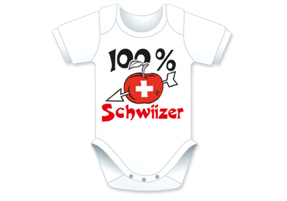 100 % Schwiizer Body - Grösse 74/80