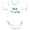 100% d'amour Body - Grösse 74/80