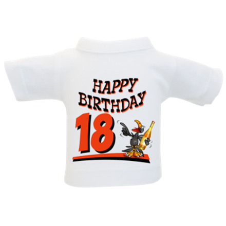18 Birthday Rabe Mini-T-Shirt
