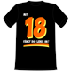 18 fängt Leben an T-Shirt - L