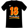 18 fängt Leben an T-Shirt - L