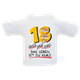 18 Friss Sauf Furz Mini-T-Shirt