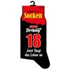18. Geburtstag Socken