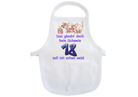 18 Schwein Mini-Schürze