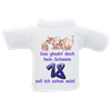 18 Schwein Mini-T-Shirt