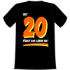 20 fängt Leben an T-Shirt - L