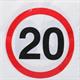20. Geburtstag Servietten