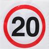 20. Geburtstag Servietten