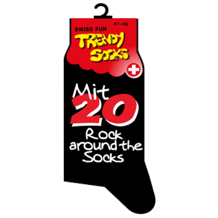 20. Geburtstag Socken