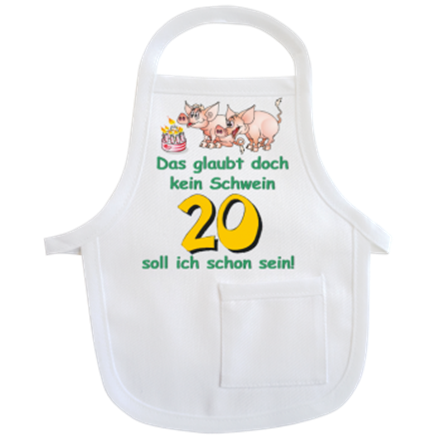 20 Schwein Mini-Schürze