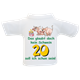 20 Schwein Mini-T-Shirt