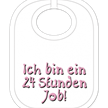 24 Stunden Job Babylatz - Textilfarbe rosa | Bild 1
