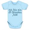 24 Stunden Job hellblau Body - Grösse 74/80