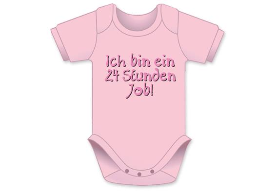 24 Stunden Job rosa Body - Grösse 62/68