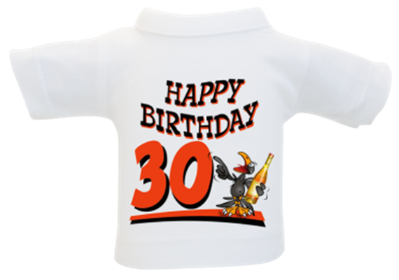 30 Birthday Rabe Mini-T-Shirt