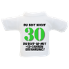 30 Erfahrung Mini-T-Shirt