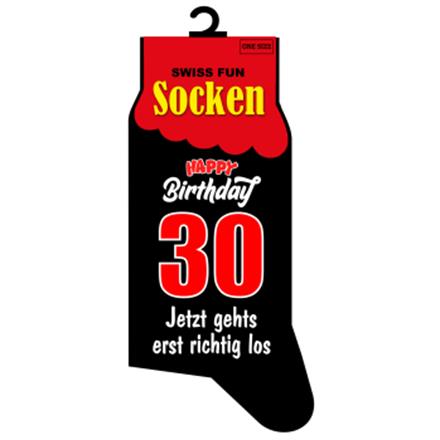 30. Geburtstag Socken