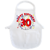 30 Happy Birthday Mini-Schürze