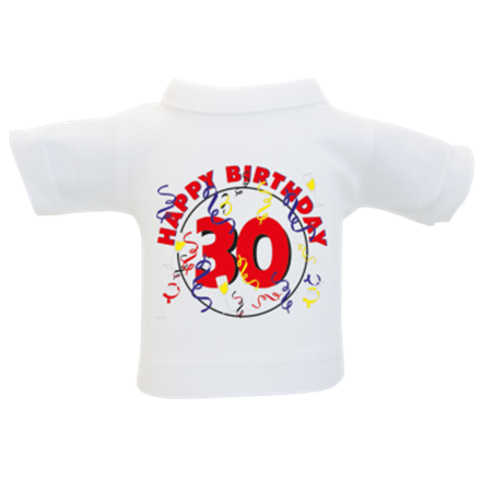 30 Happy Birthday Mini-T-Shirt