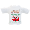 30 Schwein Mini-T-Shirt