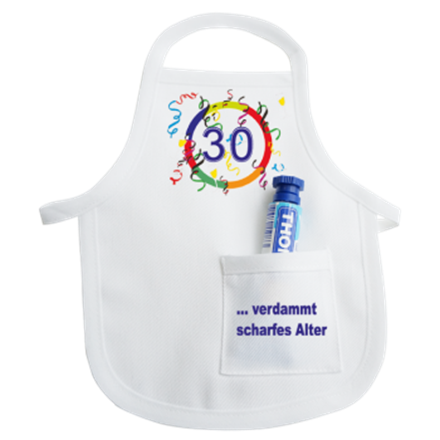 30 Senf Mini-Schürze