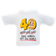 40 Friss Sauf Furz Mini-T-Shirt