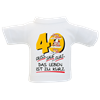 40 Friss Sauf Furz Mini-T-Shirt
