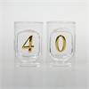 40. Geburtstag Schnapsgläser