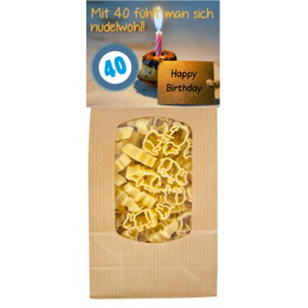 40 Happy Birthday Pasta