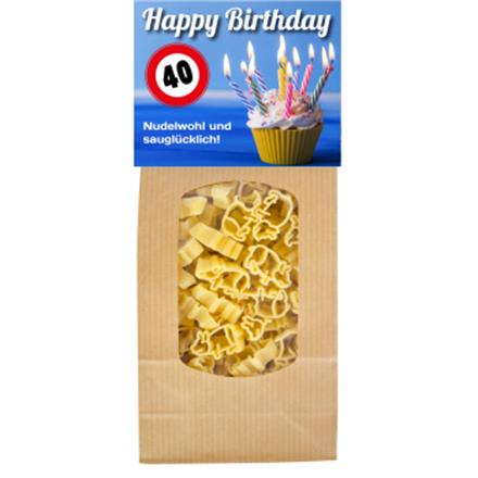 40 Happy Birthday Pasta