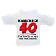 40 Knackig Mini-T-Shirt