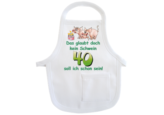 40 Schwein Mini-Schürze