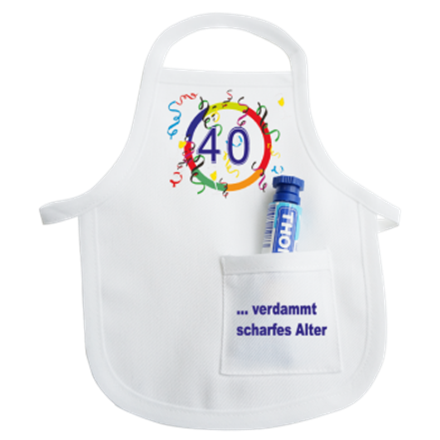 40 Senf Mini-Schürze