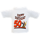 50 Birthday Rabe Mini-T-Shirt