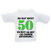 50 Erfahrung Mini-T-Shirt