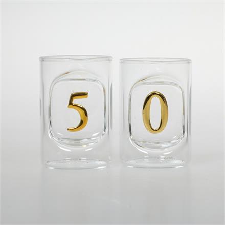 50. Geburtstag Schnapsgläser