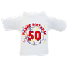 50 Happy Birthday Mini-T-Shirt
