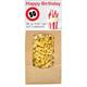 50 Happy Birthday Pasta