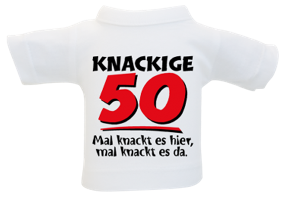50 Knackig Mini-T-Shirt