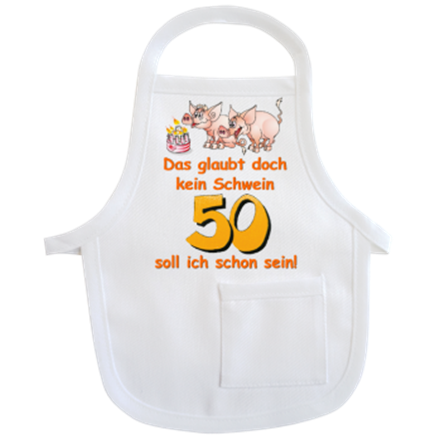 50 Schwein Mini-Schürze