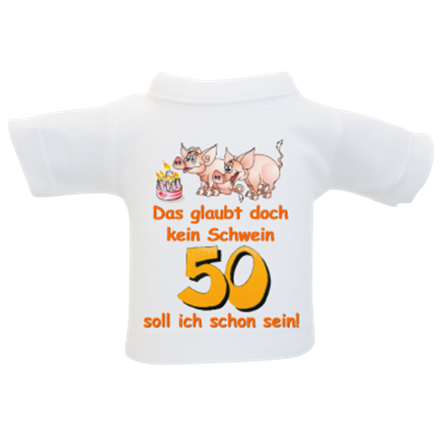 50 Schwein Mini-T-Shirt