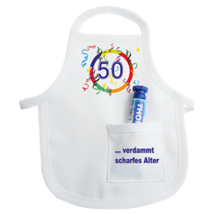 50 Senf Mini-Schürze