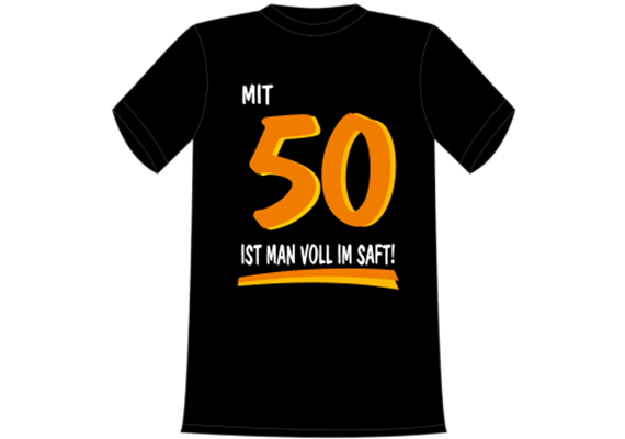 50 voll im Saft T-Shirt - XXL