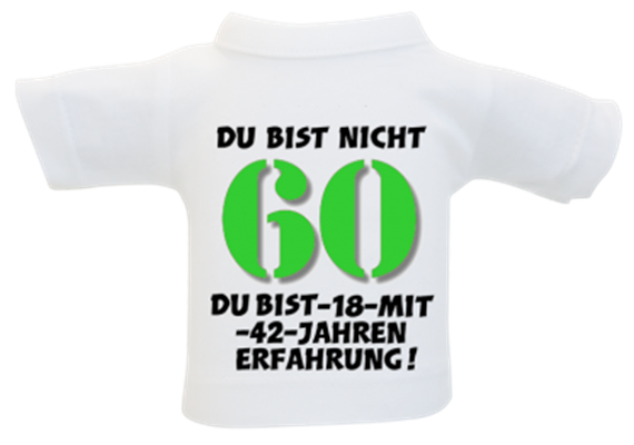 60 Erfahrung Mini-T-Shirt