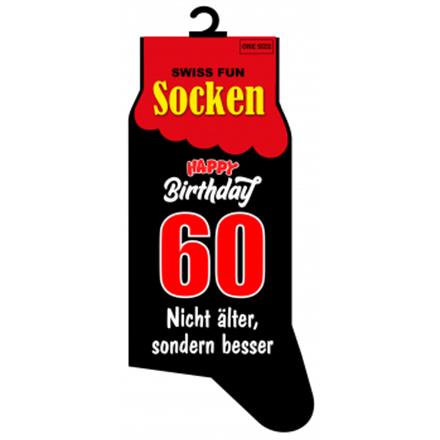 60. Geburtstag Socken