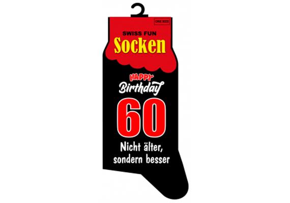 60. Geburtstag Socken