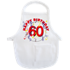 60 Happy Birthday Mini-Schürze