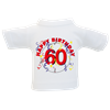60 Happy Birthday Mini-T-Shirt